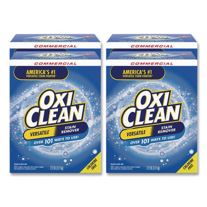 Versatile Stain Remover, Regular Scent, 7.22 lb Box, 4/Carton