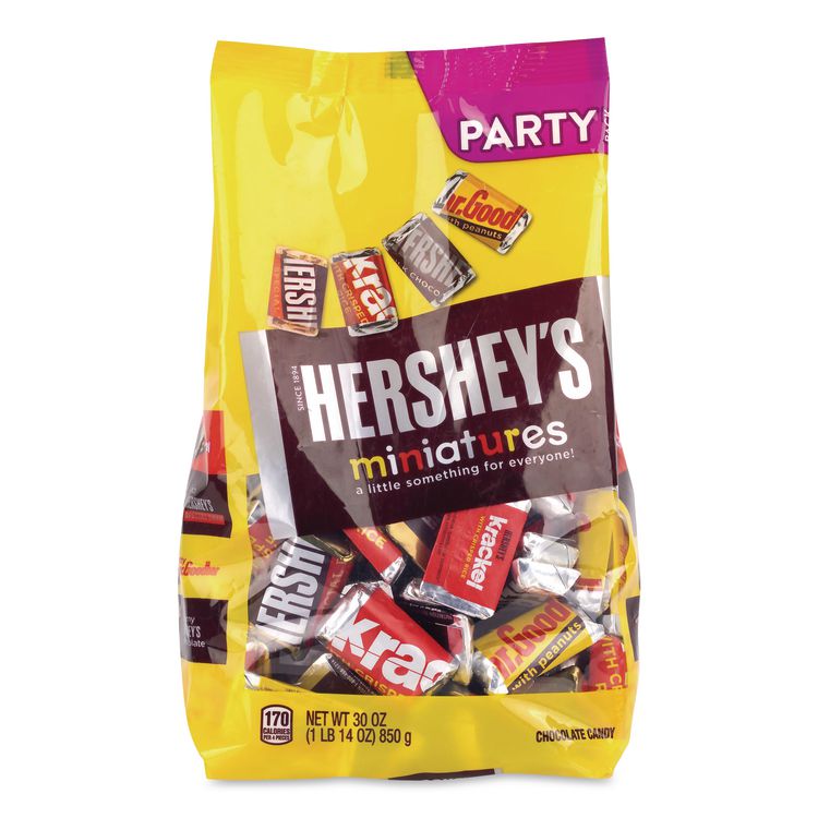 Miniatures Variety Party Pack, Assorted Chocolates, 30 oz Bag