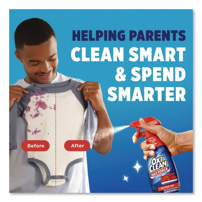 Max Force Laundry Stain Remover, 12 oz Spray Bottle