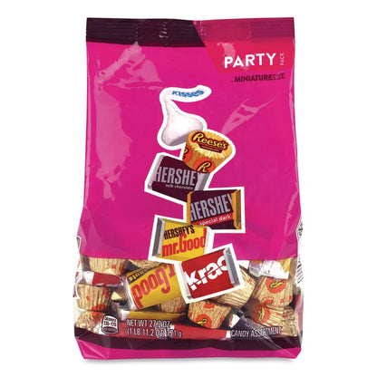 Milk Chocolate Candy Mini Assortment, 27.2 oz Bag, 122 Individually Wrapped Chocolates