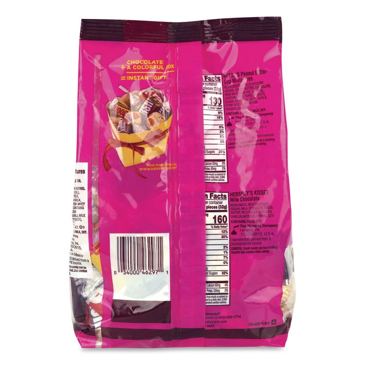 Milk Chocolate Candy Mini Assortment, 27.2 oz Bag, 122 Individually Wrapped Chocolates