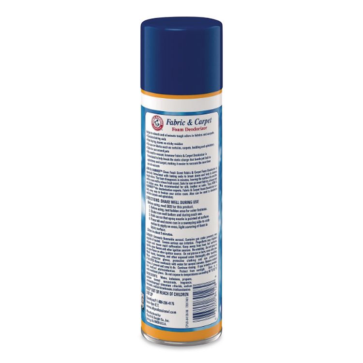 Fabric and Carpet Foam Deodorizer, Fresh, 15 oz Aerosol Spray