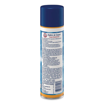 Fabric and Carpet Foam Deodorizer, Fresh, 15 oz Aerosol Spray
