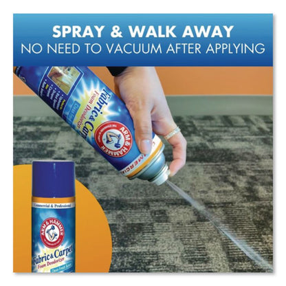 Fabric and Carpet Foam Deodorizer, Fresh, 15 oz Aerosol Spray