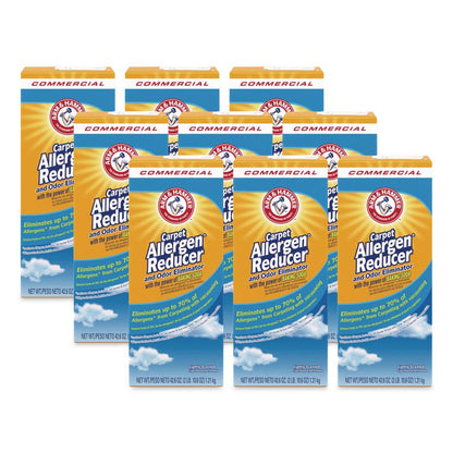 Carpet and Room Allergen Reducer and Odor Eliminator, 42.6 oz Box, 9/Carton