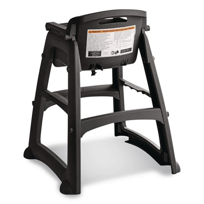 Sturdy Chair Youth Seat, Assembly Required, Black