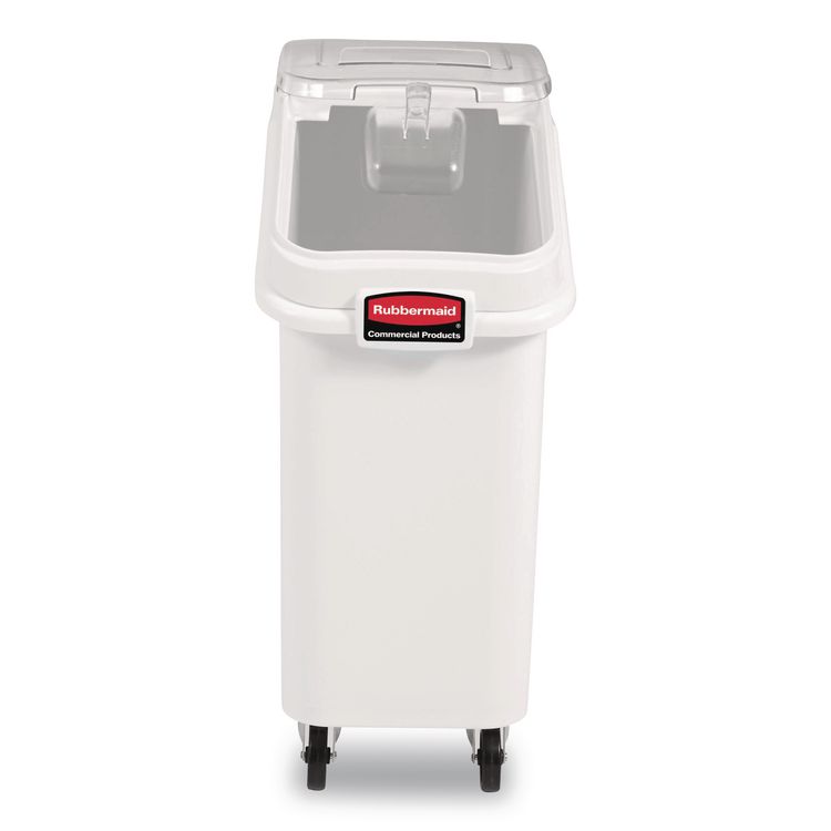 ProSave Mobile Ingredient Bin, 20.57 gal, 13.13 x 29.25 x 28, White, Plastic