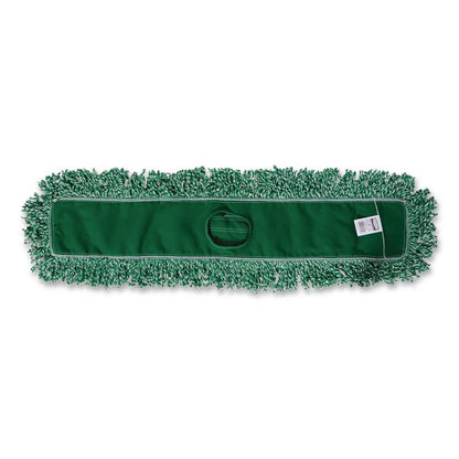 Dust Mop Heads, 36', Looped End, Microfiber