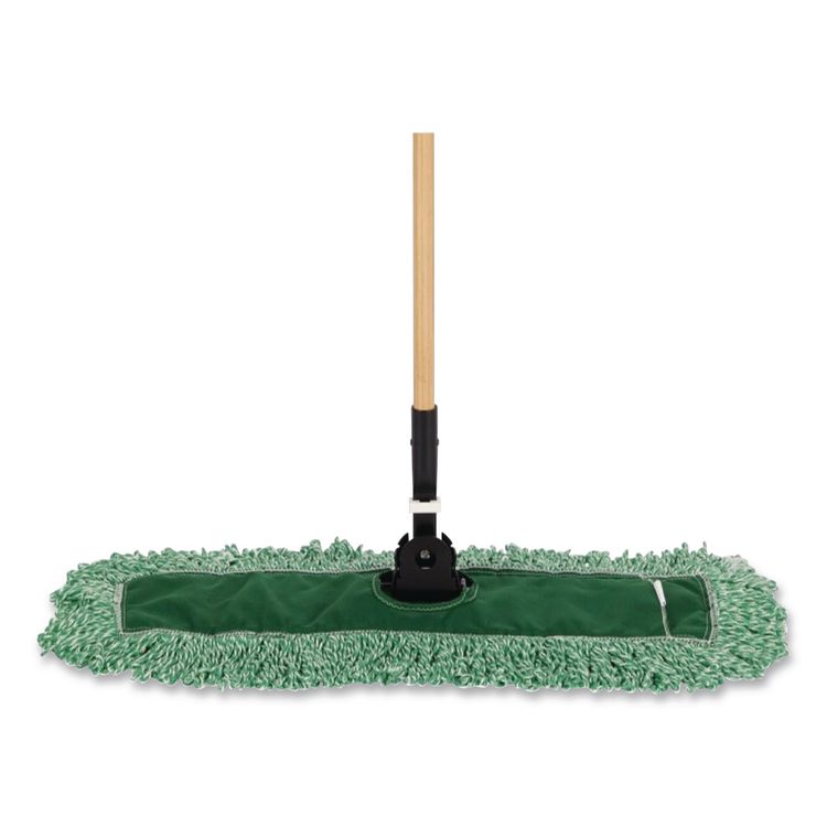 Dust Mop Heads, 36', Looped End, Microfiber