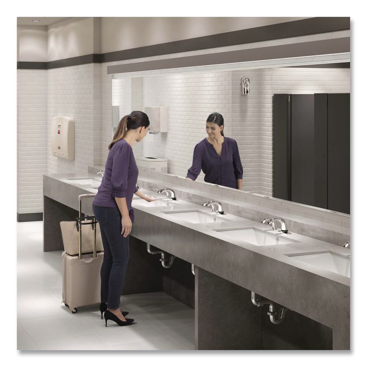 Milano AutoFaucet, 4" Center Set, Polished Chrome