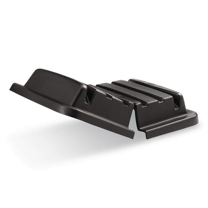 Lid for 16 Cubic Feet Truck, Rectangular, 31w x 44.13d x 8.5h, Black