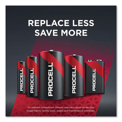 Professional Alkaline D Batteries, 12/Box