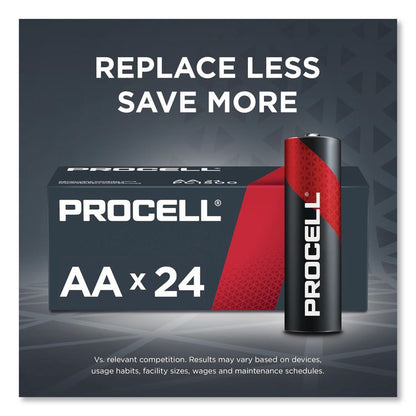 Professional Alkaline AA Batteries, 24/Box