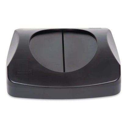 Swing Top Lid for Untouchable Recycling Center, 16" Square, Black