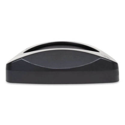 Swing Top Lid for Untouchable Recycling Center, 16" Square, Black