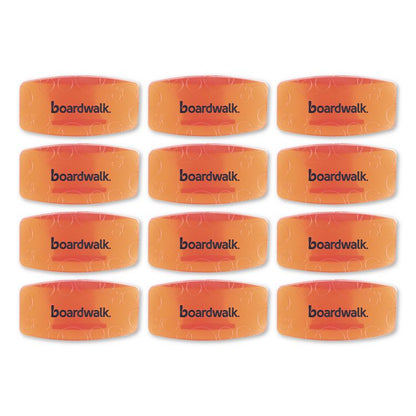 Toilet Bowl Clip, Mango Scent, Orange, 12/Box