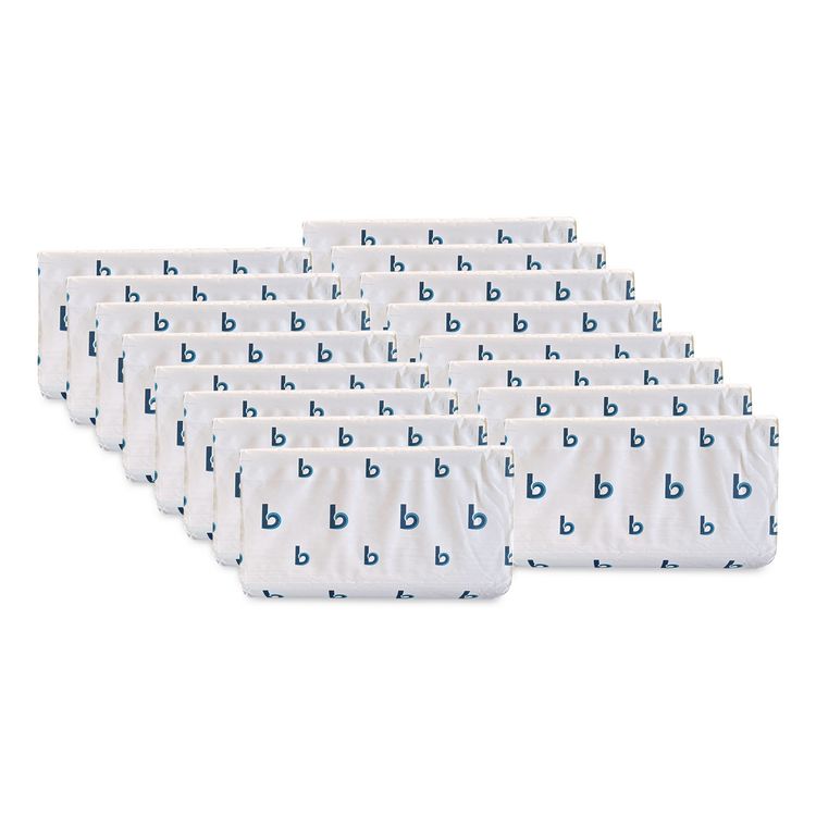Structured Multifold Towels, 1-Ply, 9 x 9.5, White, 250/Pack, 16 Packs/Carton