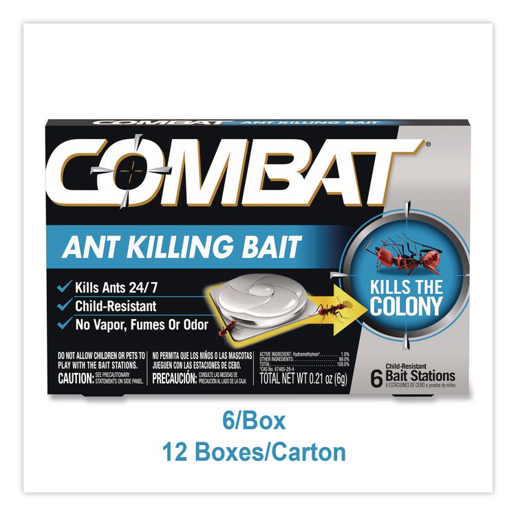 Source Kill Ant Bait Station, 0.21 oz, 6/Box, 12 Boxes/Carton