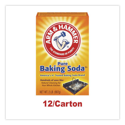 Baking Soda, 2 lb Box, 12/Carton
