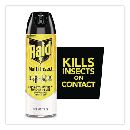 Multi Insect Killer, 15 oz Aerosol Spray, 12/Carton
