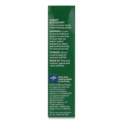Bloodstop Sterile Hemostat Gauze Pad, 1 x 1, 10/Box