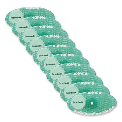 Curve Solid Air Freshener, Cucumber Melon, Green, 10/Box
