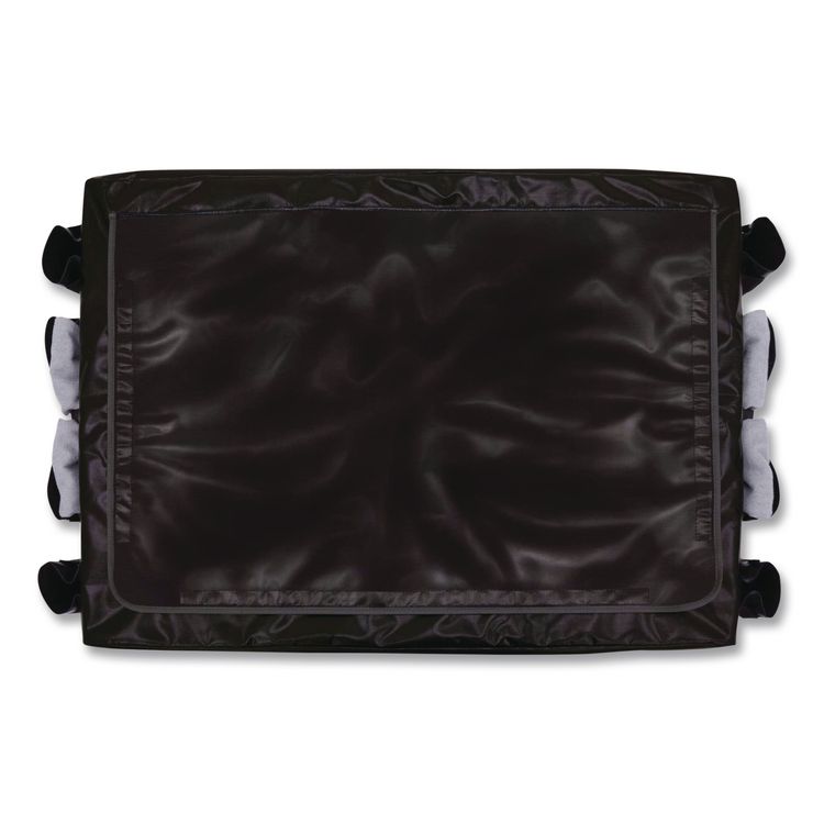 Storage/Trash Compartment Cover, Cloth, Black