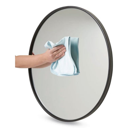 Executive Series Hygen Cleaning Cloths, Glass Microfiber, 16 x 16, Blue, 12/Carton