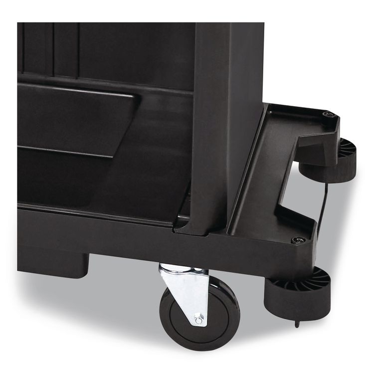 Bumper Kit, for Rubbermaid Commercial 2202527/2202581/2202585/2202587, Plastic, Black
