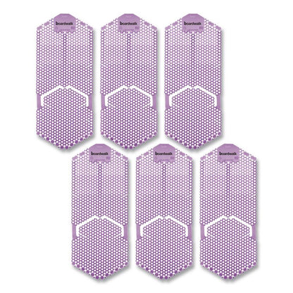 Vertical Urinal Screen, Lavender Scent, Purple, 5.22 oz, 6/Carton
