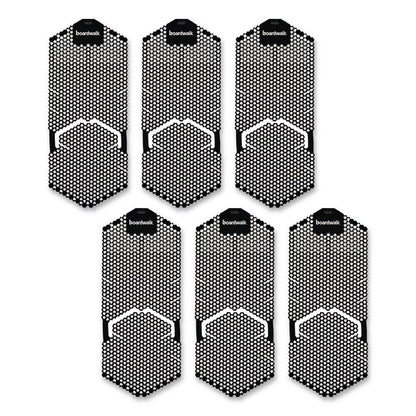 Vertical Urinal Screen, Midnight Coast Scent, Black, 5.22 oz, 6/Carton
