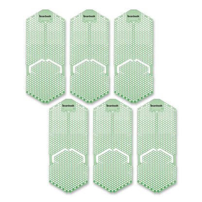 Vertical Urinal Screen, Cucumber Melon Scent, Green, 5.22 oz, 6/Carton