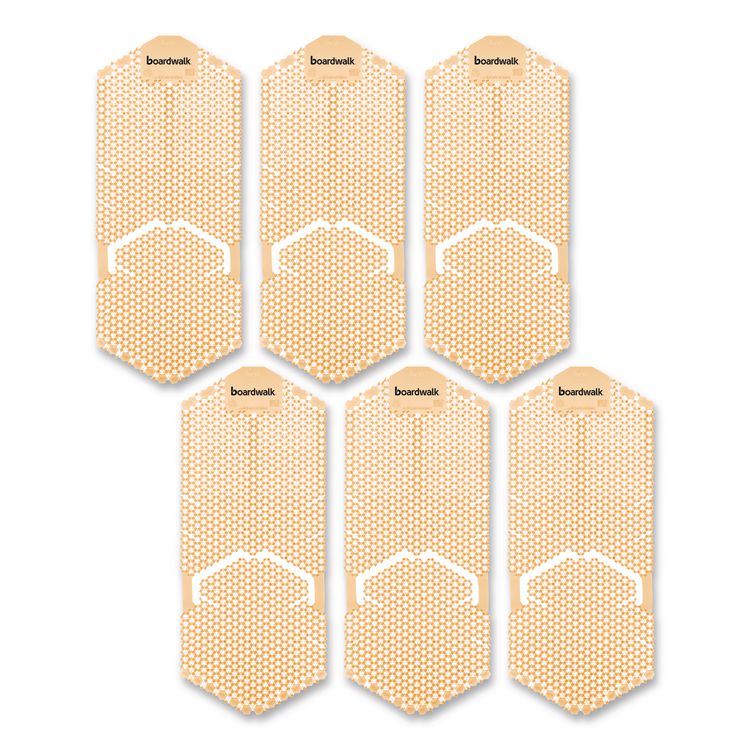 Vertical Urinal Screen, Summer Sunshine Scent, Yellow, 5.22 oz, 6/Carton