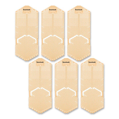 Vertical Urinal Screen, Summer Sunshine Scent, Yellow, 5.22 oz, 6/Carton