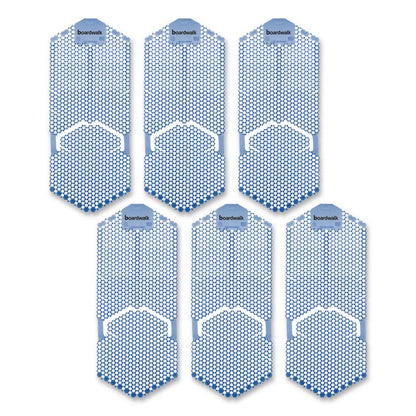 Vertical Urinal Screen, Cotton Blossom Scent, Blue, 5.22 oz, 6/Carton