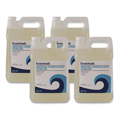 Industrial Strength Carpet Extractor, Clean Scent, 1 gal Bottle, 4/Carton