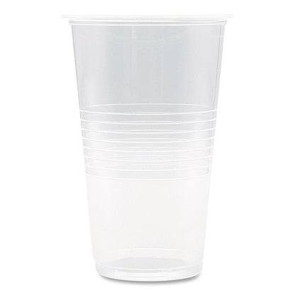 Translucent Plastic Cold Cups, 20 oz, Clear, 1,000/Carton