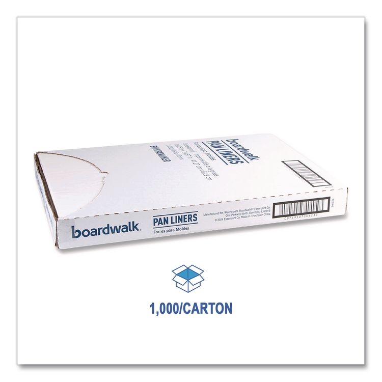 Grease-Proof Quilon Pan Liners, 24.5 x 16.63, 1,000/Carton