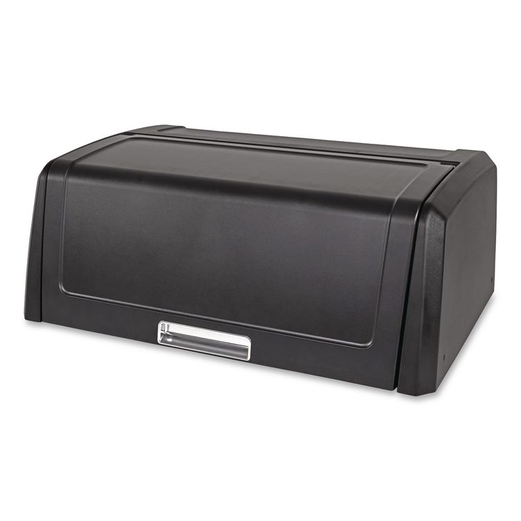 Locking Security Hood for Housekeeping Carts, Plastic, Black