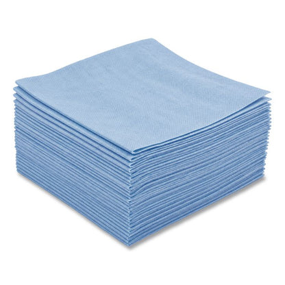 Foodservice Wipers, 13 x 21, Blue, 150/Carton