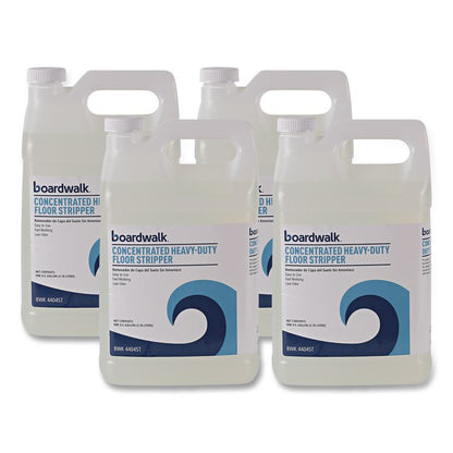 Concentrated Heavy-Duty Floor Stripper, 1 gal Bottle, 4/Carton