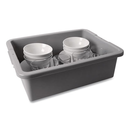 Bus/Utility Box, 17.3" x 7" x 21.5", Gray