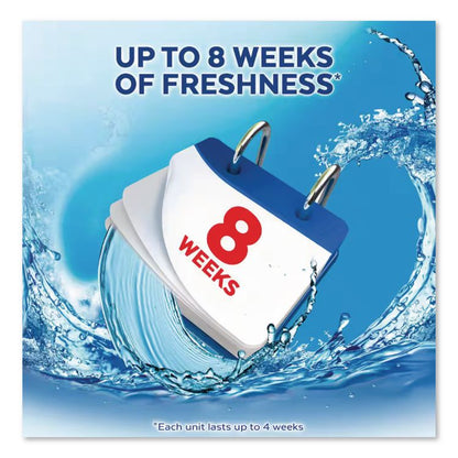 Hygienic Automatic Toilet Bowl Cleaner, Atlantic Fresh Scent, 2/Pack