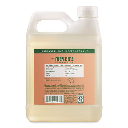 Clean Day Liquid Hand Soap Refill, Geranium Scent, 33 oz, 6/Carton
