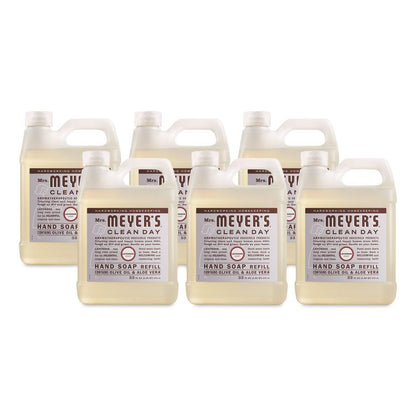 Clean Day Liquid Hand Soap Refill, Lavender Scent, 33 oz, 6/Carton