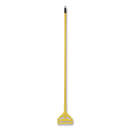 Quick Change Side-Latch Plastic Mop Head Handle, 60", Yellow