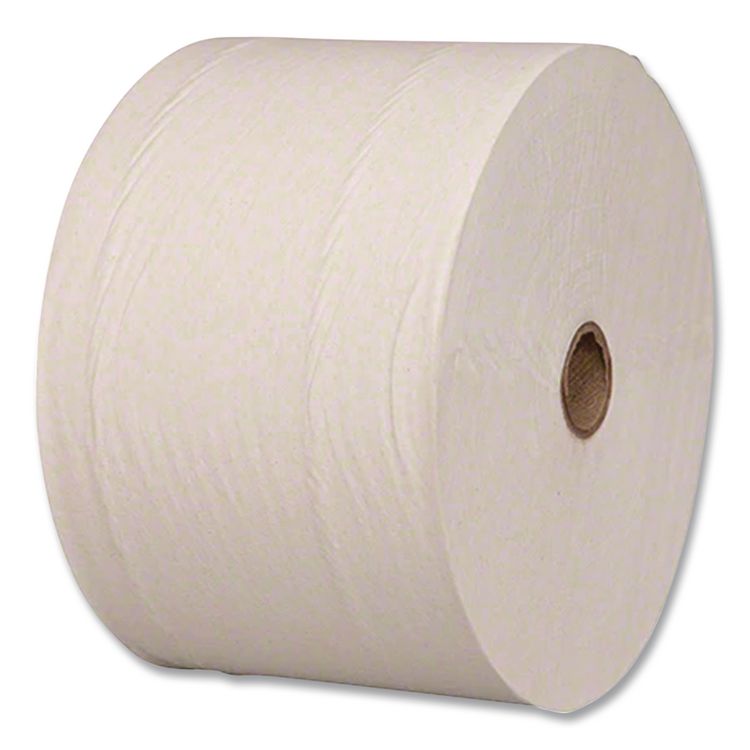 100% Recycled Two-Ply Bath Tissue, Septic Safe, White, 168 Sheets/Roll, 16 Rolls/Pack