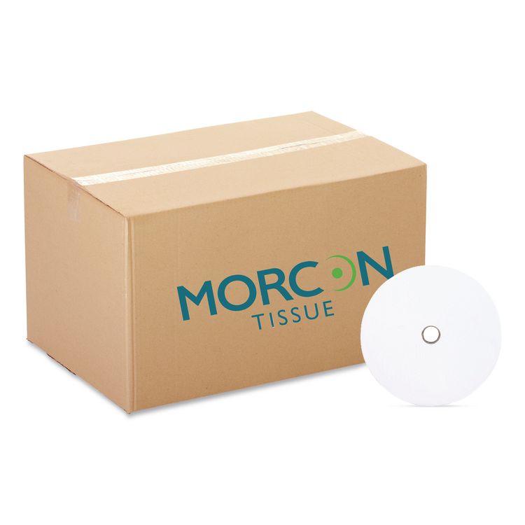Small Core Bath Tissue, Septic Safe, 2-Ply, White, 1,200 Sheets/Roll, 12 Rolls/Carton
