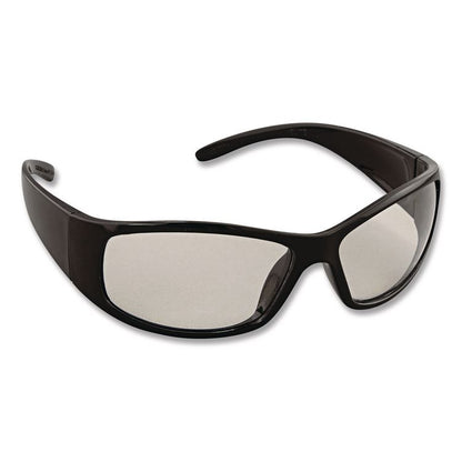 Elite Safety Eyewear, Black Full Frame, Clear Dual Lens