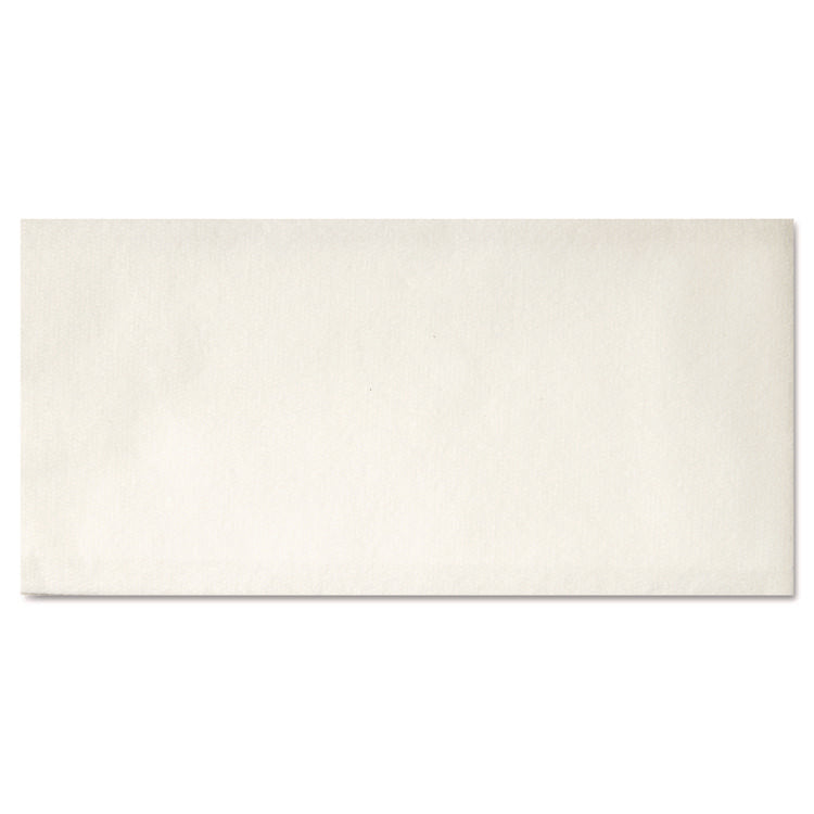 Linen-Like Guest Towels, 1-Ply, 12 x 17, White, 125 Towels/Pack,  4 Packs/Carton